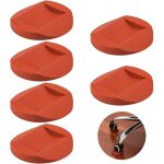 Lot de 6 patins antid�rapants en caoutchouc pour roulettes de meubles, canap�s et lits, pour tous les ...