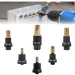 Lot de 6 pinces � �crou � riveter m3 m4 m5 m6 m8 m10 - riveteuse manuelle, �crous � sertir - outil de ...