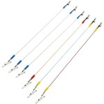 Feiyue - lot de 6 pinces à ressort pour bavoirs adultes, porte - serviettes, chaîne flexible Feiyue - lot de 6 pinces à ressort pour bavoirs adultes, porte - serviettes, chaîne flexible