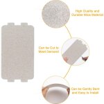 Lot de 6 plaques de mica pour four  micro - ondes, couvercle de guide d'ondes universel en mica pour ...