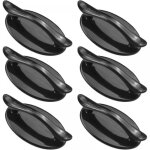 Lot de 6 poignes de porte autocollantes en plastique pour fentre, tiroir, armoire