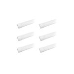 Lot de 6 r�glettes led plates 150cm 50w 120lm / w v - tac vt - 8350 - 120 � - blanc froid - 6500k