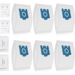 Lot de 6 sacs d'aspirateur 3d gn pour aspirateur miele classic c1 complete c2 complete c3 s2 s5 s8 s600 ...