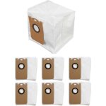 Lot de 6 sacs � poussi�re �tanches de grande capacit� compatibles avec proscenic m7 pro m7 max m8 pro ...