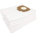 Lot de 6 sacs � poussi�re en tissu non tiss� de rechange pour makita vc2010l vc3011l vc2511 vc 2512 l ...
