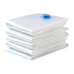 Lot de 6 sacs de rangement sous vide rutilisables (40 x 60 cm) - pour gagner de la place pour la literie, ...