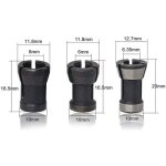 Lot de 6 t�tes de mandrin hss betterlife, t�te d'adaptateur de convertisseur pour perceuses, machine ...