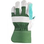 Lot de 60 - gants manutention docker cro�te vachette renfort cro�te verte taille 10