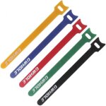 Lot de 60 serres - c�bles autoagrippantes attache - c�bles r�glables r�utilisables - 1, 2cm x 18cm