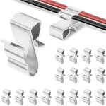 Lot de 60 serre - cbles pour remorque, serre - cbles photovoltaques en acier inoxydable, serre - cbles ...