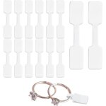 Lot de 600 tiquettes de prix autocollantes vierges pour bijoux, 6 x 1, 2 cm - csparkv