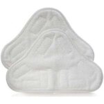 Lot de 6tampons pour balai vapeur h2o, lavables, 6pices