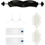 Lot de 7 accessoires pour robot aspirateur tefal rowenta x - plorer serie 75 rg7687, brosse principale ...