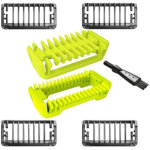 Lot de 7 peignes de guidage pour rasoir philips one blade (neufs)
