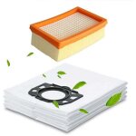 Lot de 7 pi�ces d'aspirateur pour karcher mv4 mv5 mv6 wd4 wd5 wd6