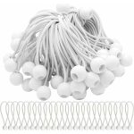 Lot de 75 cordons �lastiques avec boules sandow - id�al pour attacher chapiteaux, tentes, banni�res et ...