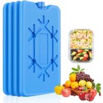 Lot de 8 bloc glace pour sac isotherme, 200 ml chacune rfrigrants pour le djeuner de conglation rutilisab ...