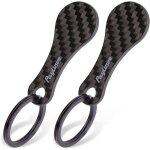 Lot de 8 carbone jetons de chariot de courses en m�tal - jeton de chariot amovible comme porte - cl�s ...