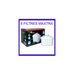 8 cartouches filterlogic pour carafe compatible maxtra brita maxtra8 filter - logic