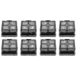 Lot de 8 filtres pour aspirateur � main sans fil h13 / m13 / m12pro / m12, pi�ce de rechange, accessoire ...