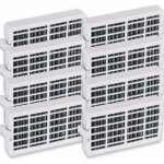 Lot de 8 filtre dsodorisant pour rfrigrateur whirlpool whirlpool - w10311524 raf1180, filtre  charbon ...
