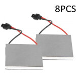 Lot de 8 g�n�rateurs de ventilateur de po�le aliment� par la chaleur, moteur de rechange pour po�le � ...