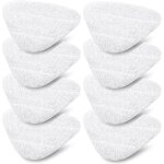 Lot de 8 housses de rechange - chiffons microfibre lavables