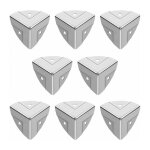 Lot de 8 protections d'angle galvanis�es � trois c�t�s pour appareil photo