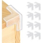 Lot de 8 protge - coins t pour meubles, scurit bb, couvre angles pointus tables