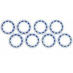Lot de 8 roulements roue polaris 280 180 robot adaptables pour nettoyeur de piscine c60 c - 60