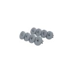 Lot de 8 roulettes pour panier inf�rieur de lave - vaisselle arthur martin 50286965004