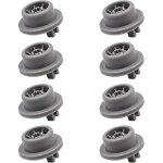 Lot de 8 roulettes pour panier inf�rieur de lave - vaisselle bosch kenmore et neff siemens pi�ce de rechange ...