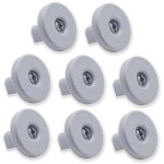 Lot de 8 roulettes pour panier inf�rieur pour lave - vaisselle compatible avec zanussi, rex, electrolux, ...