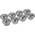 Lot de 8 roulettes � roulement � billes universelles