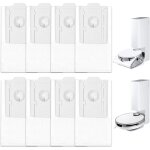 Lot de 8 sacs  poussire de rechange vca - rdb95 pour samsung jet bot ai vacuum clean station, aspirateur ...