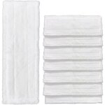 Lot de 8 serpillres microfibre pour karcher sc2 sc3 sc4 sc5, lingettes de rechange compatibles easyfix, ...