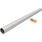 Lot de 8 tube acier rond �27 mm ? longueur 1000 mm ? galvanis� ? rev�tement robuste pour rampes, cadres, ...