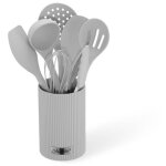 Lot de 8 ustensiles de cuisine en silicone maestro mr - 1542 - grey Lot de 8 ustensiles de cuisine en silicone maestro mr - 1542 - grey