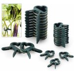Deesse shop - lot de 80 clips de support de plantes r�glables pour piquets de jardin, structure de support ...