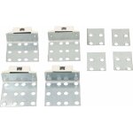 Lot d'aimants universels pour carrelage - 50 x 45 x 17 mm - kotarbau