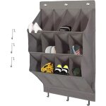Lot de chaussures derri�re la porte - rangement pliable suspendu - range chaussures suspendu avec 6 crochets ...