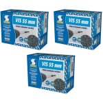 Semin - lot de3 x 500 vis auto perceuse pour la fixation des plaques de p�tre sur l'ossature - int�rieur ...