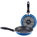 Lot de deux po�les magefesa k2 bleues 20 - 24cm pour induction