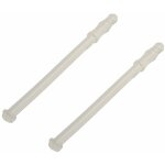 Lot de deux tuyaux pot � lait