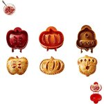 Lot de moule � tourte � main - presseur � p�te miniature anti - adh�sif pour la p�tisserie, id�al pour ...