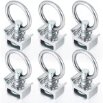 Lot of 6 pions simples avec anneau pions d'arrimage a�ro pour rail d'arrimage a�ronautique pion d'ancrage ...