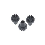 Lot de trois brossettes pour pieces aspirateur nettoyeur. . .