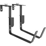 Lot de 2 supports fixations r�glables pour jardini�re anthracite 18 cm