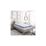 Loungitude - matelas  mmoire de forme 90x190 cm paisseur 25 cm