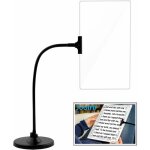 Harry - loupe 4x avec support 10'x6' flexible col de cygne pleine page grossissement grande loupe pour ... Harry - loupe 4x avec support 10'x6' flexible col de cygne pleine page grossissement grande loupe pour ...